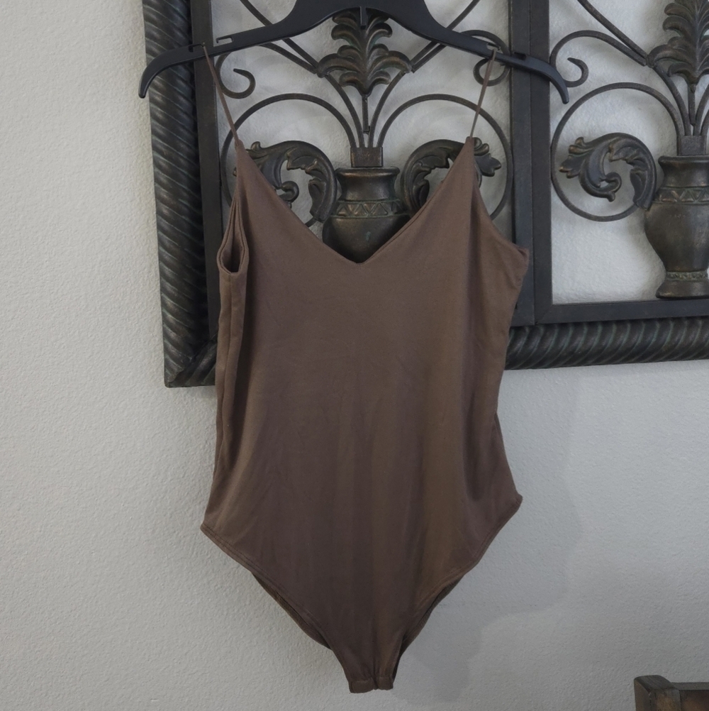 Gaze Chocolate Brown Bodysuit